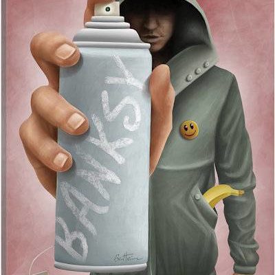 Banksy - Canvas Print