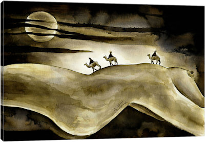 Everything Carries Me To You - Canvas Print