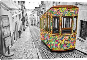 Lisbon Tram - Canvas Print