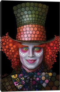 Mad Hatter - Johnny Depp - Canvas Print