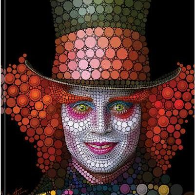 Mad Hatter - Johnny Depp - Canvas Print