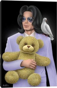 Michael Jackson - Eternal Child - Canvas Print