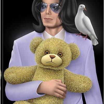 Michael Jackson - Eternal Child - Canvas Print