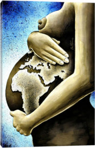 Mother Africa - Canvas Print