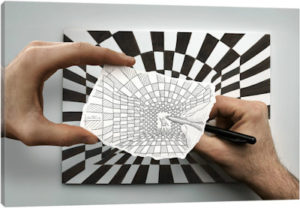 Pencil vs. Camera 17 - Canvas Print