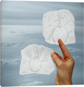 Pencil vs. Camera - 23 - Canvas Print