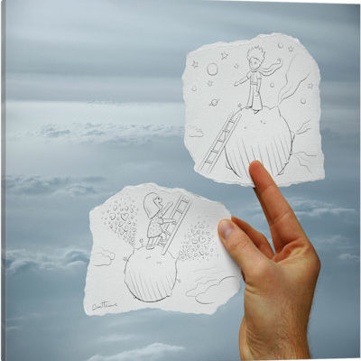 Pencil vs. Camera - 23 - Canvas Print