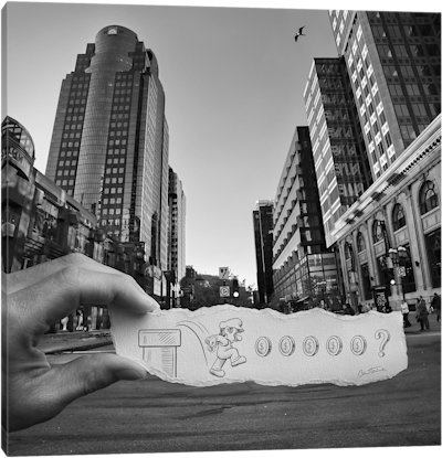 Pencil vs. Camera - 24 - Canvas Print