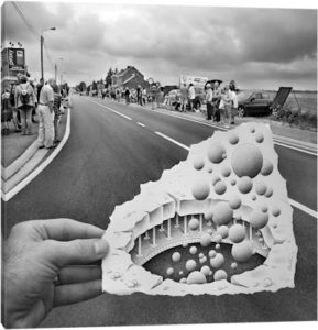 Pencil vs. Camera 45 - Canvas Print