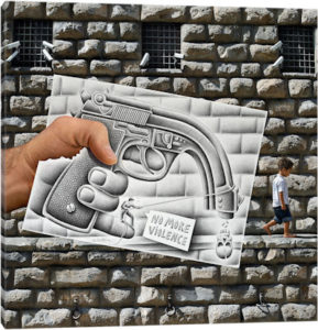 Pencil vs. Camera - 60 - Canvas Print