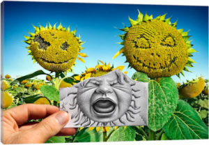 Pencil vs. Camera 62 - Baby Scream - Canvas Print