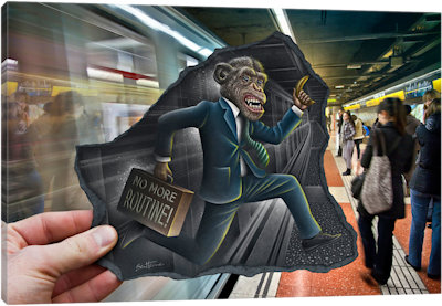 Pencil vs. Camera - 64 - Canvas Print