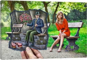 Pencil vs. Camera - 68 - Canvas Print