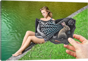 Pencil vs. Camera - 69 - Canvas Print