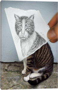 Pencil vs. Camera 70 - Forbidden Fruit - Canvas Print