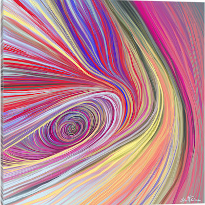 Pure Abstract III - Canvas Print