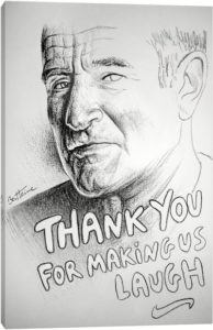 Robin Williams (RIP) - Canvas Print