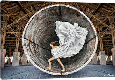 Time Traveler - Canvas Print