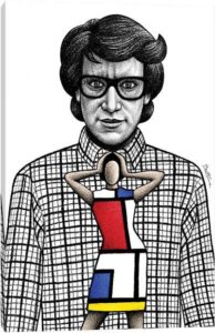 Yves Saint Laurent - Canvas Print