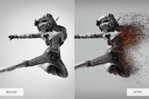 fire-dispersion-photoshop-action