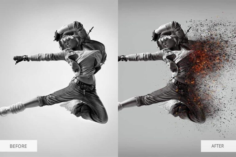 Free and Paid Actions for Stunning Dispersion Effects