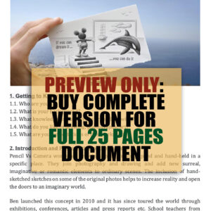 Plan de cours complet de 20 pages par Ben Heine