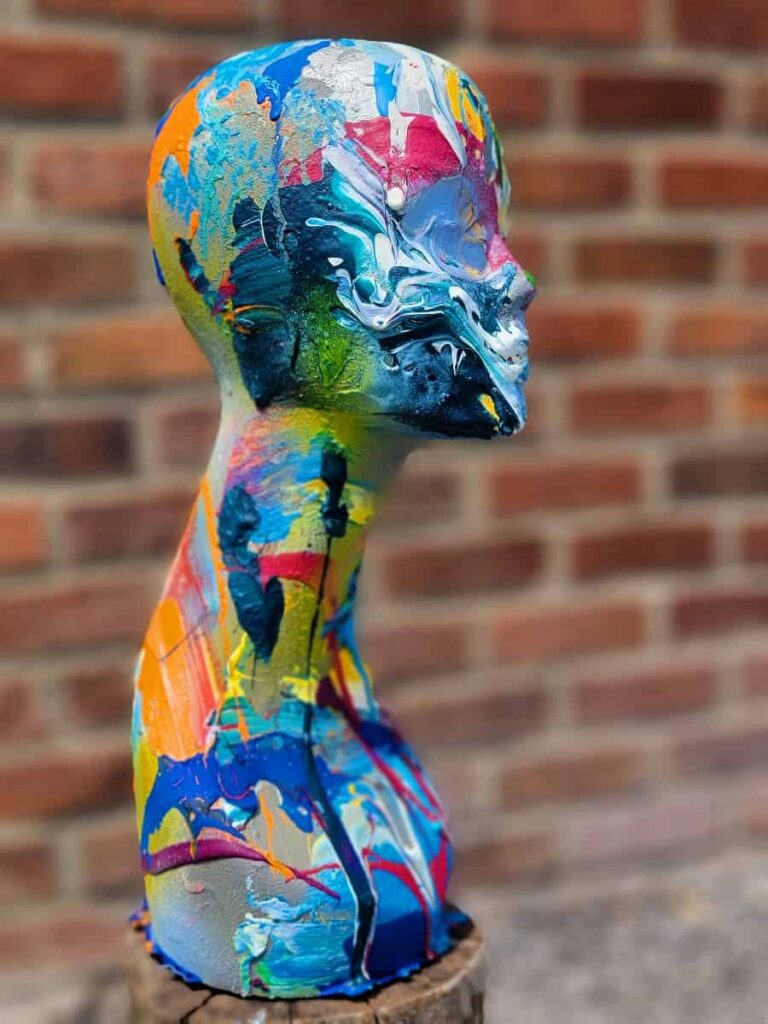 Painted Bust 1 Product