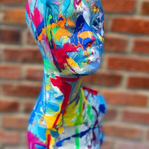 Painted Bust 8