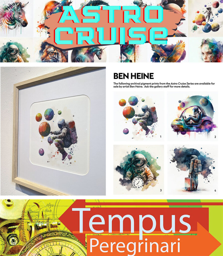 Ben Heine Astro Cruise Art Series Collective Exhibition