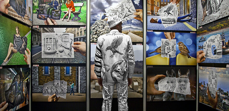 Live Performance by Artist Ben Heine