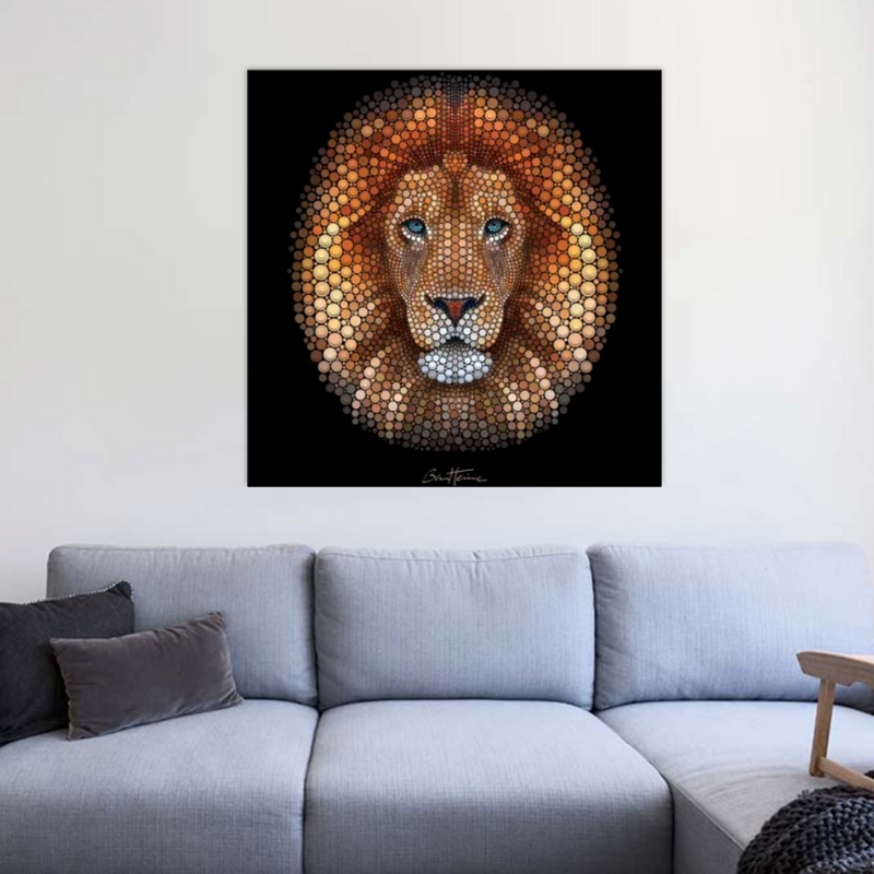 LIMITED EDITION PRINTS WITH A 3D EFFECT​ - Digital Circlism - home deco