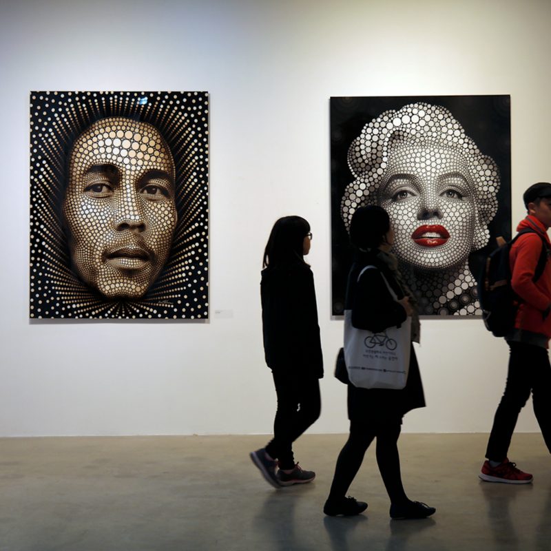 LIMITED EDITION PRINTS WITH A 3D EFFECT​ - Digital Circlism - home deco