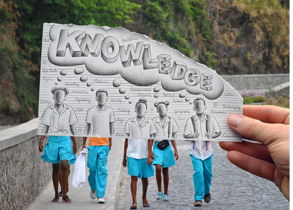 Pencil Vs Camera in schools - Lesson Plan - Creative Art Workshops Ben Heine