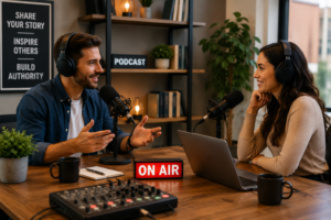 How Guest Podcast Booking Services Help Brands Build Authority and Grow Online Visibility