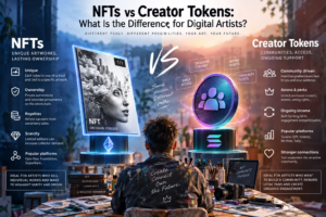 NFTs vs Creator Tokens: What Is the Difference for Digital Artists?
