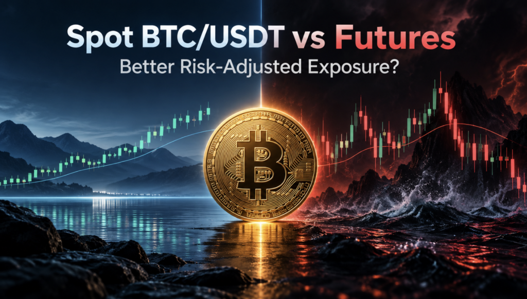 When Spot BTC/USDT Offers Better Risk-Adjusted Exposure Than Futures