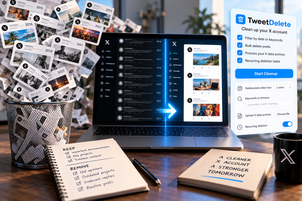 6 Reasons TweetDelete Still Fits Modern X Account Cleanup