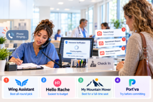 Top 4 Medical Receptionist Service for Your Practice (2026)