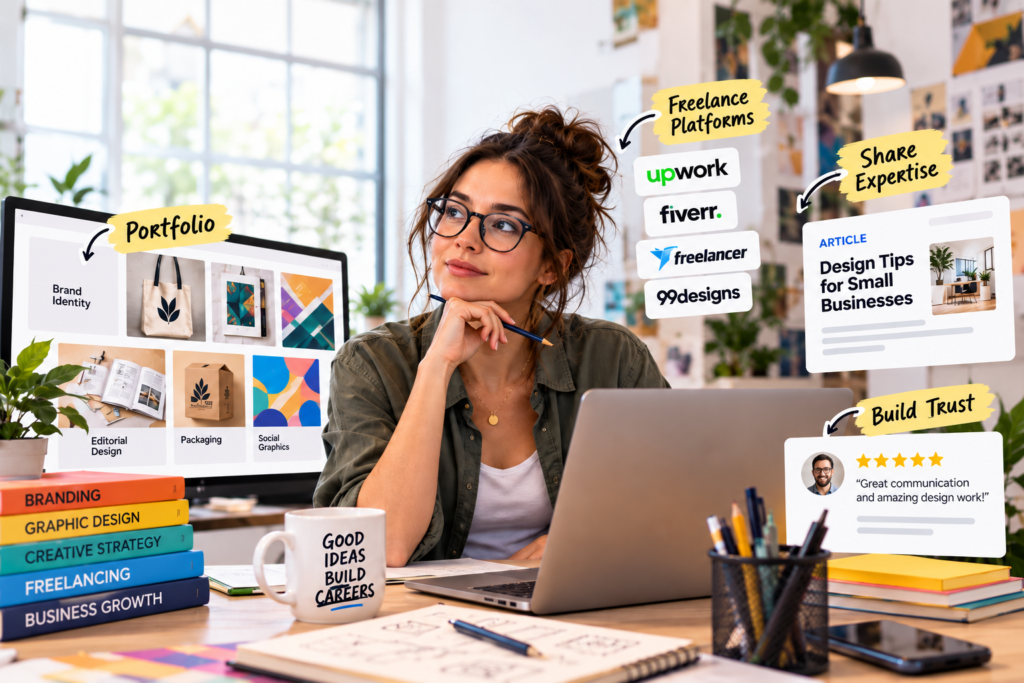 How Freelance Designers Can Build a More Visible Career